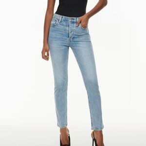 Aritzia Denim Forum The Yoko HIgh Rise Slim Size 26